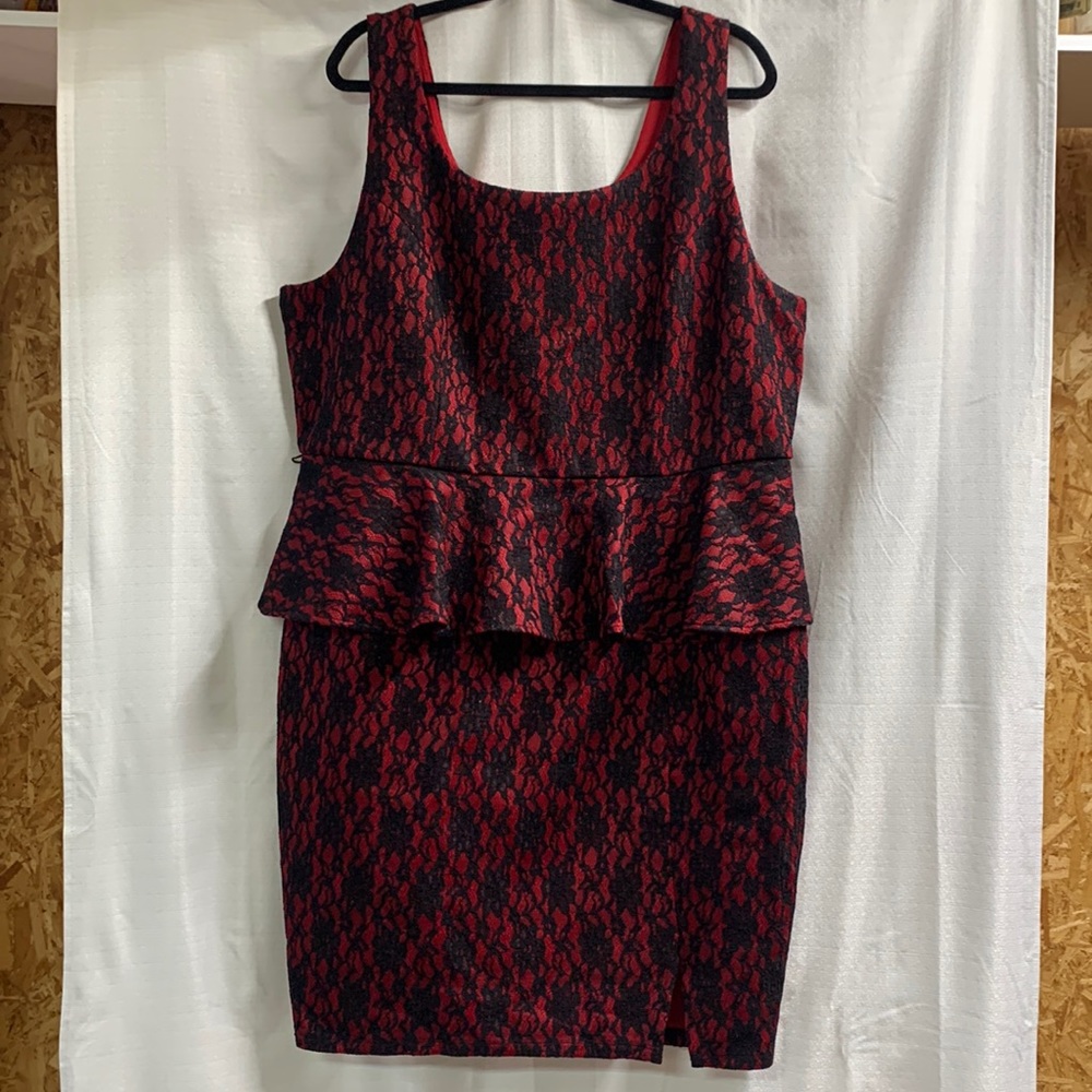 Rebel Wilson Peplum Dress